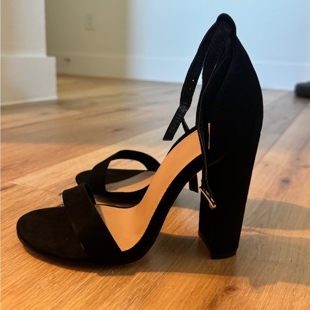 Black heels